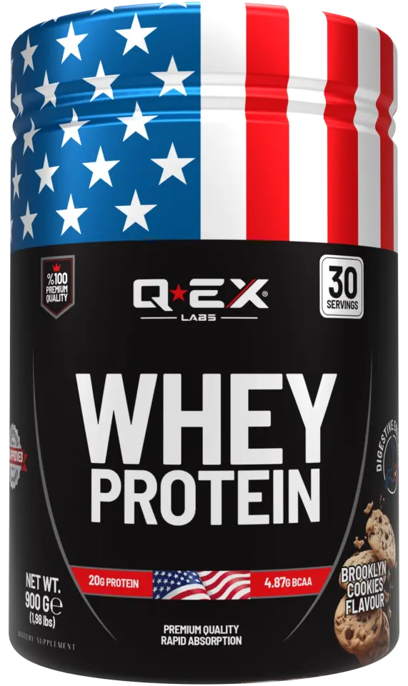 Qex Labs Whey Protein 900 Gr Bisküvi Kreması Aromalı