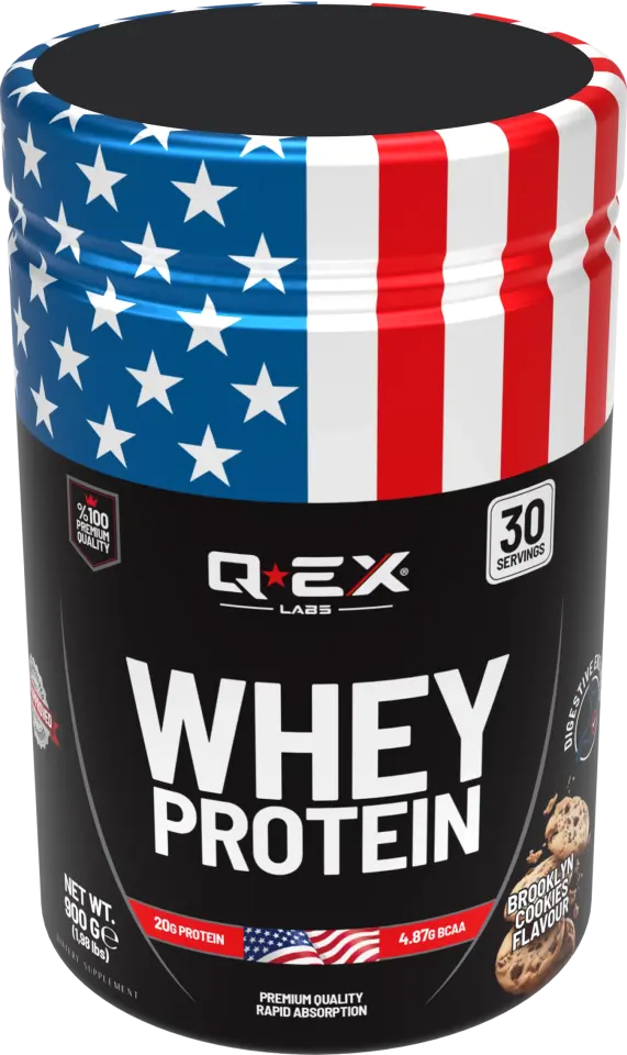 Qex Labs Whey Protein 900 Gr Bisküvi Kreması Aromalı
