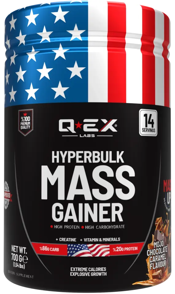 Qex Labs Hyperbulk Mass Gainer 700 Gr Çikolata Karamel Aromalı
