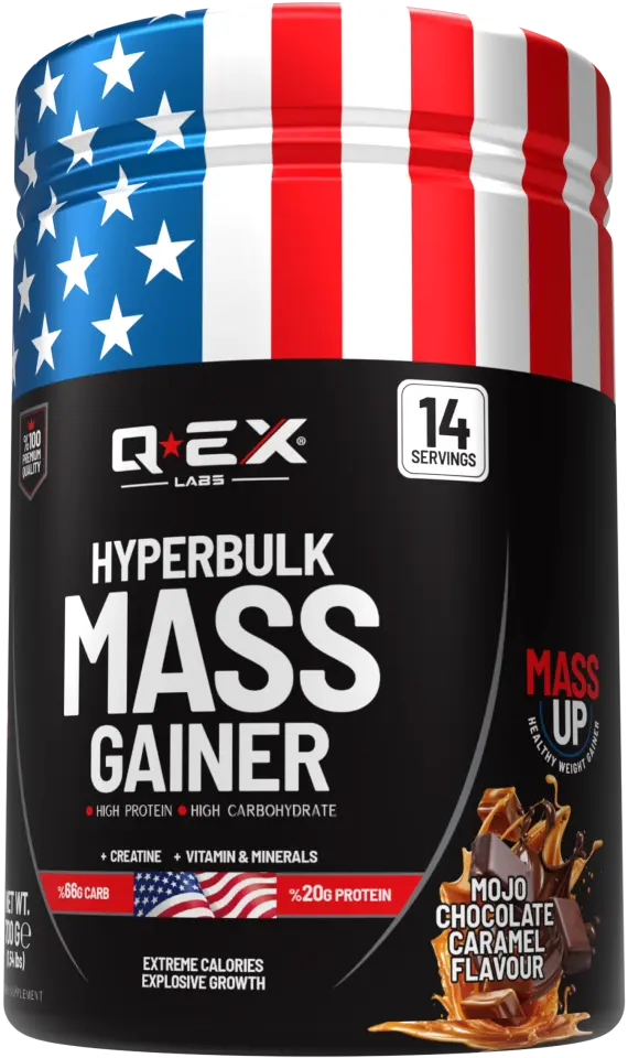 Qex Labs Hyperbulk Mass Gainer 700 Gr Çikolata Karamel Aromalı