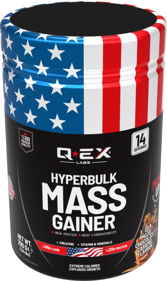 Qex Labs Hyperbulk Mass Gainer 700 Gr Çikolata Karamel Aromalı