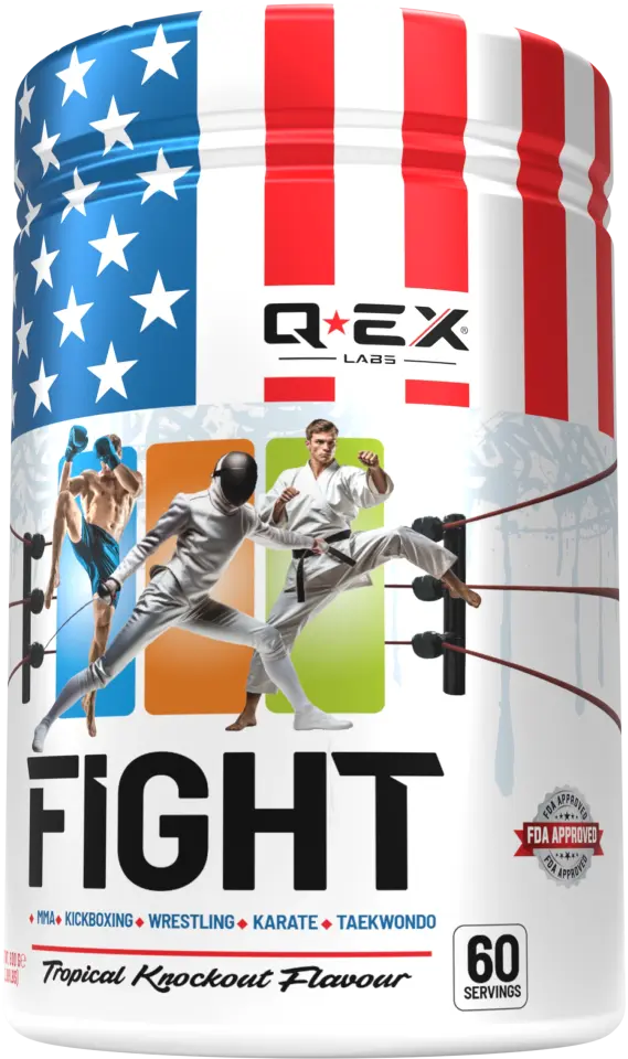 Qex Labs Fight 900 Gr 60 Servis Tropikal Kırmızı Meyve Aromalı