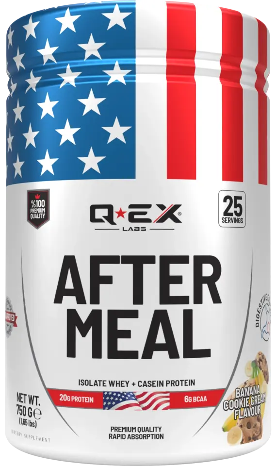 Qex Labs After Meal Muzlu Bisküvi Aromalı Öğün Tozu 750 gr 25 Servis