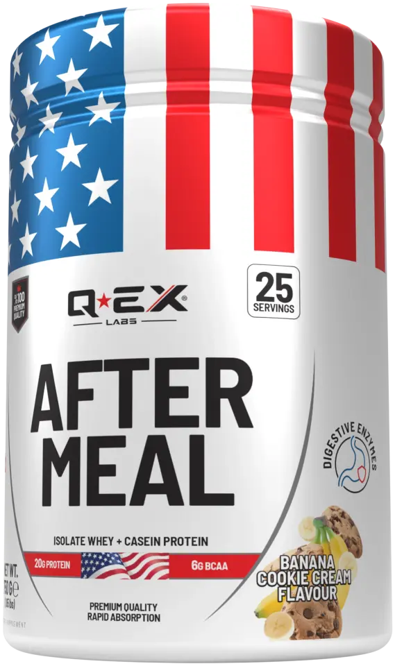 Qex Labs After Meal Muzlu Bisküvi Aromalı Öğün Tozu 750 gr 25 Servis