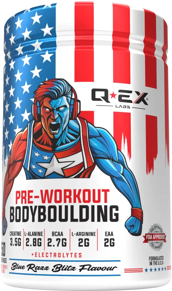 Qex Labs BodyBuilding Pre Workout 1000 Gr 50 Servis Orman Meyvesi Aromalı