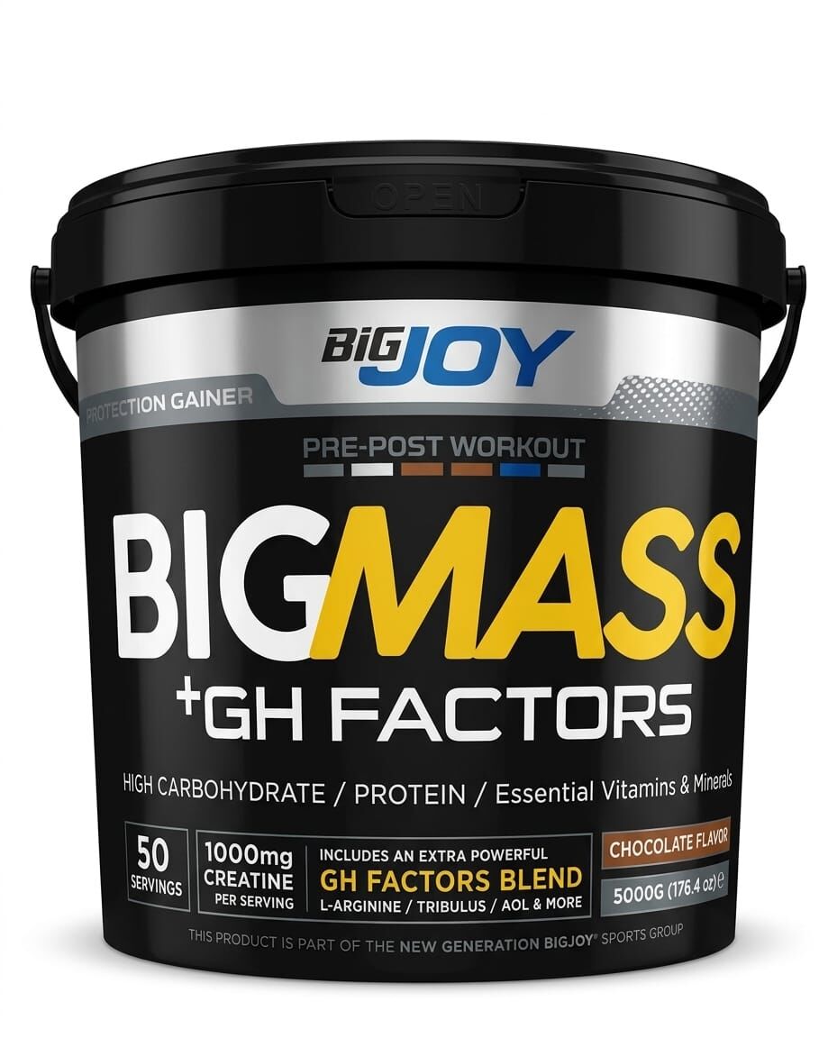Bigjoy Big Mass Gh Factors 5000 gr Çikolata Aromalı Pro Mass Gainer