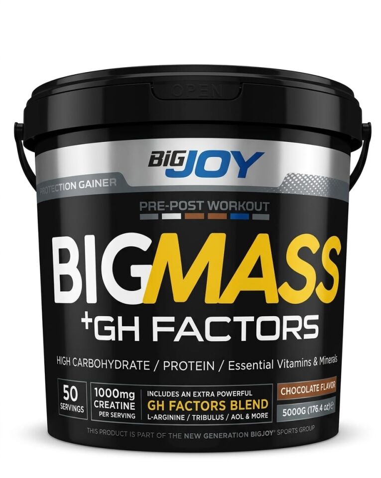 Bigjoy Big Mass Gh Factors 5000 gr Çikolata Aromalı Pro Mass Gainer