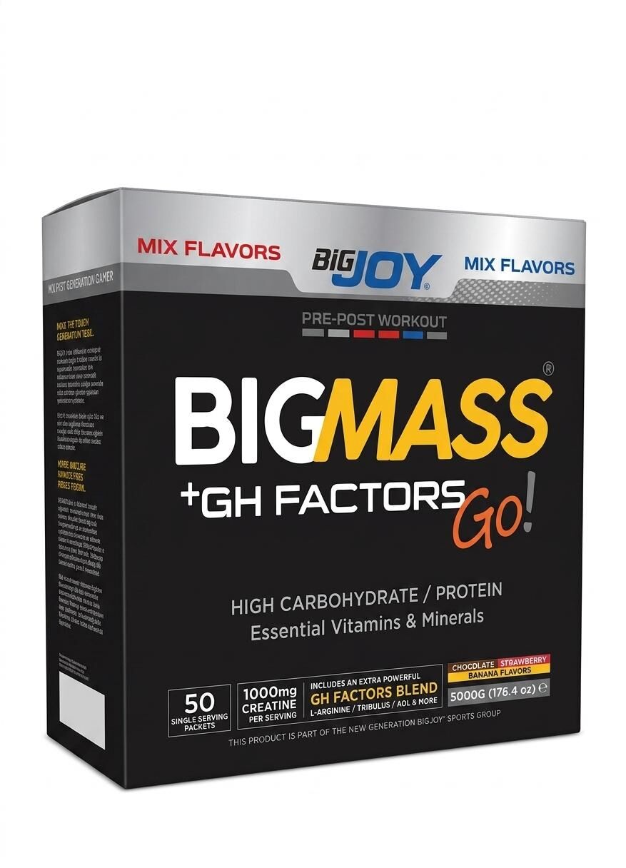 Bigjoy Big Mass 5000 G 50 Saşe - Mix Aromalı