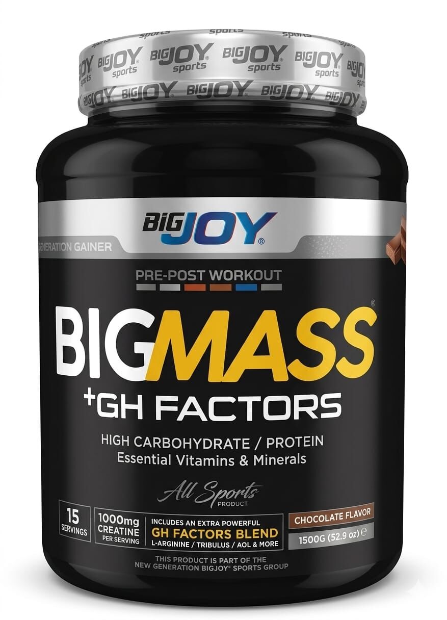 Bigmass Çikolata Aromalı 1500 gr Mass Gainer Karbonhidrat Tozu