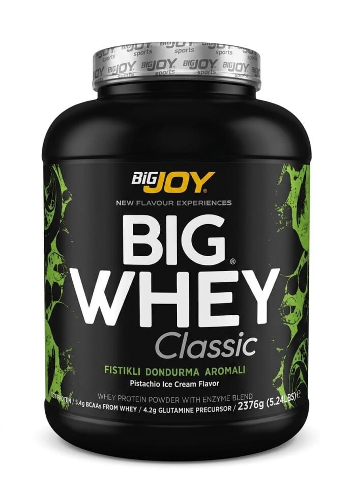 BIGWHEY Whey Protein Classic Antep Fistikli Dondurma Aromalı 2376g 72 Servis