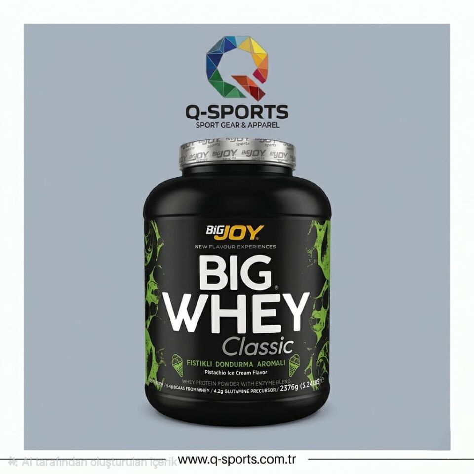 BIGWHEY Whey Protein Classic Antep Fistikli Dondurma Aromalı 2376g 72 Servis