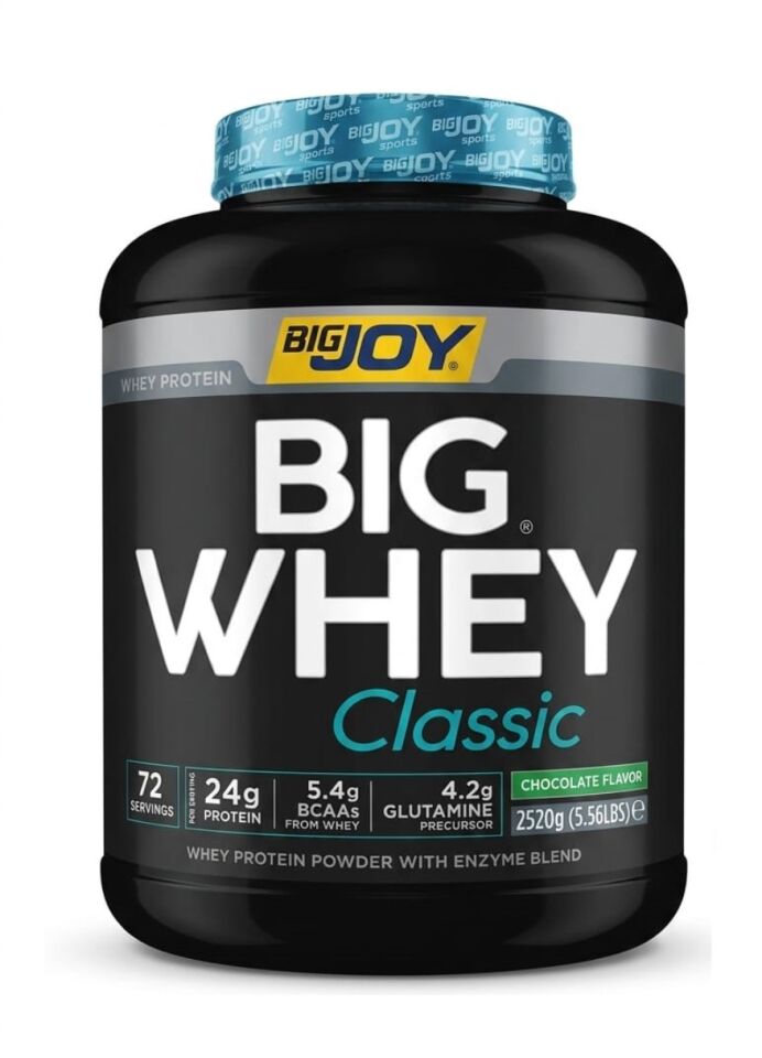 BIGWHEY Whey Protein Classic Çikolata Aromalı 2520g 72 Servis