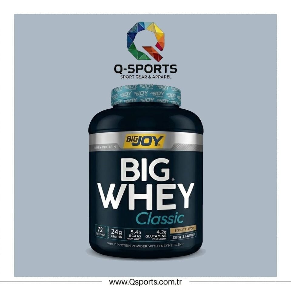 BIGWHEY Whey Protein Classic Bisküvi Aromalı 2376g 72 Servis
