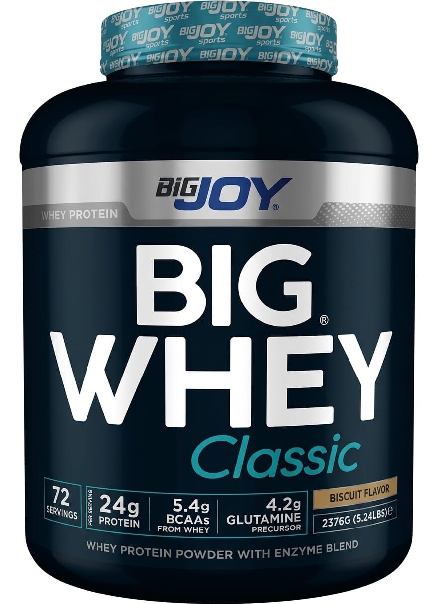 BIGWHEY Whey Protein Classic Bisküvi Aromalı 2376g 72 Servis