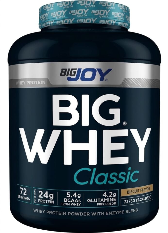 BIGWHEY Whey Protein Classic Bisküvi Aromalı 2376g 72 Servis