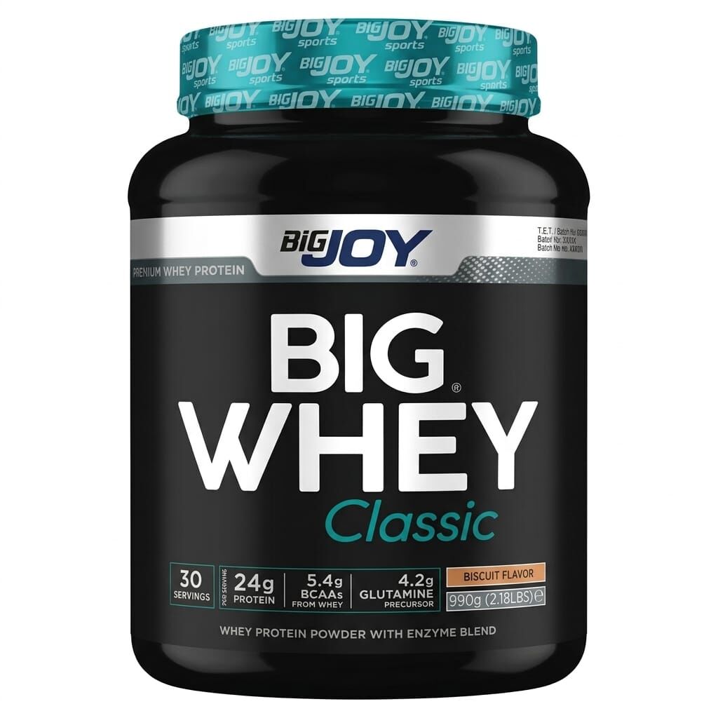 BIGWHEY Whey Protein Classic Bisküvi Aromalı 990g 30 Servis