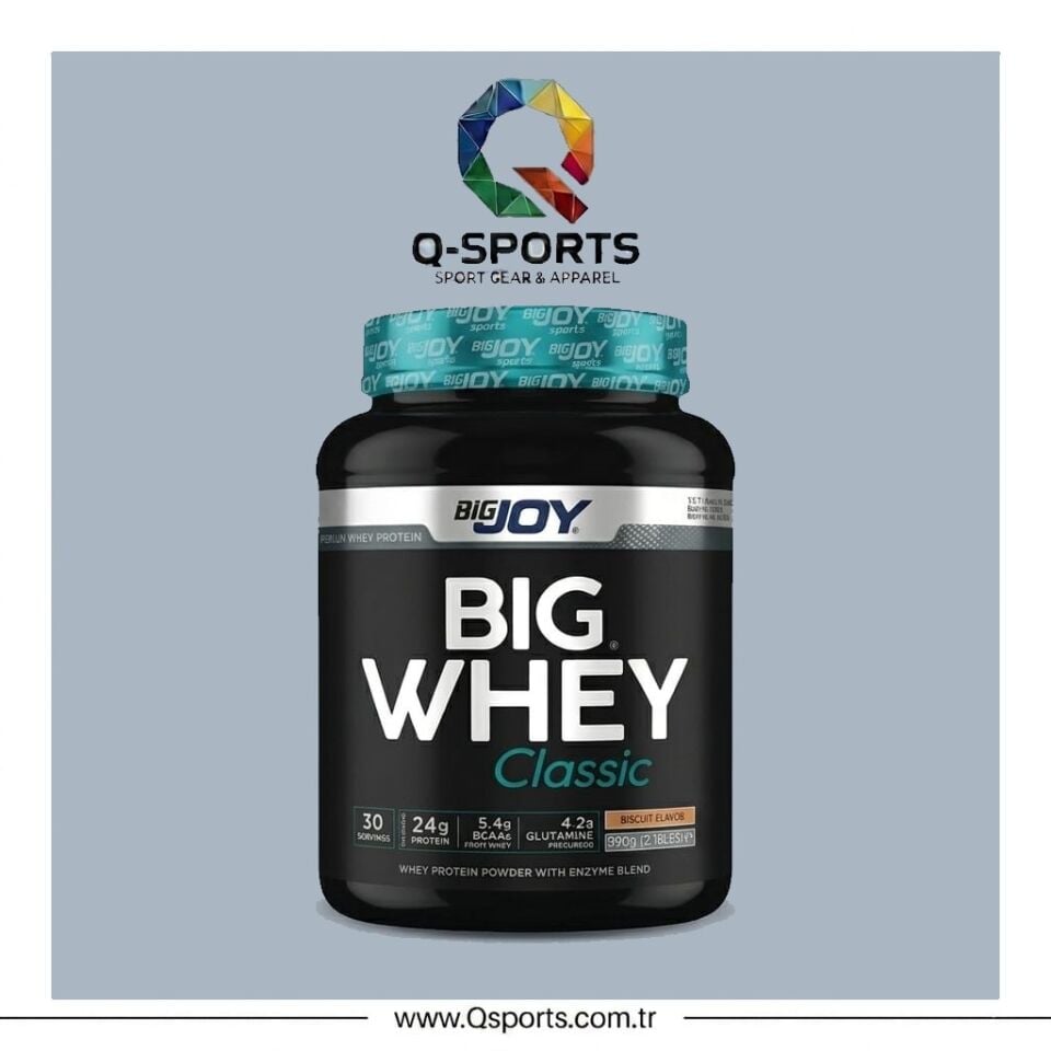 BIGWHEY Whey Protein Classic Bisküvi Aromalı 990g 30 Servis