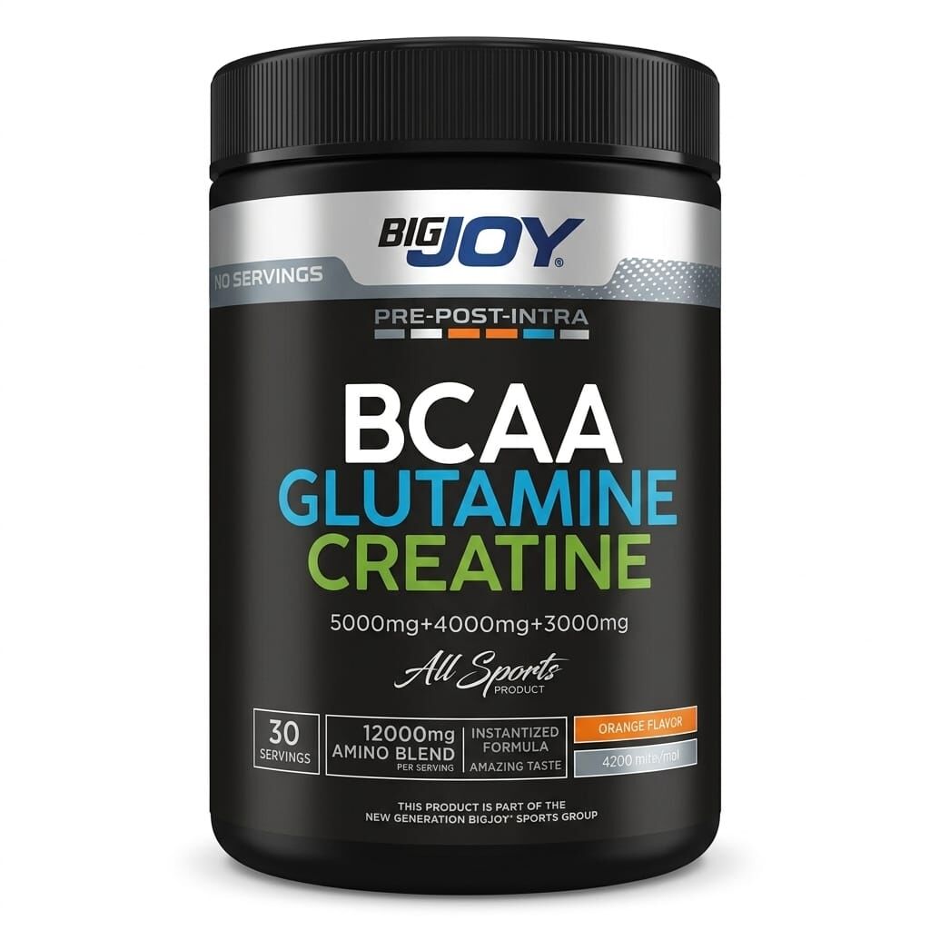 Kreatin + Bcaa + Glutamin Portakal Aromalı 480 g 30 Servis Amino Asit
