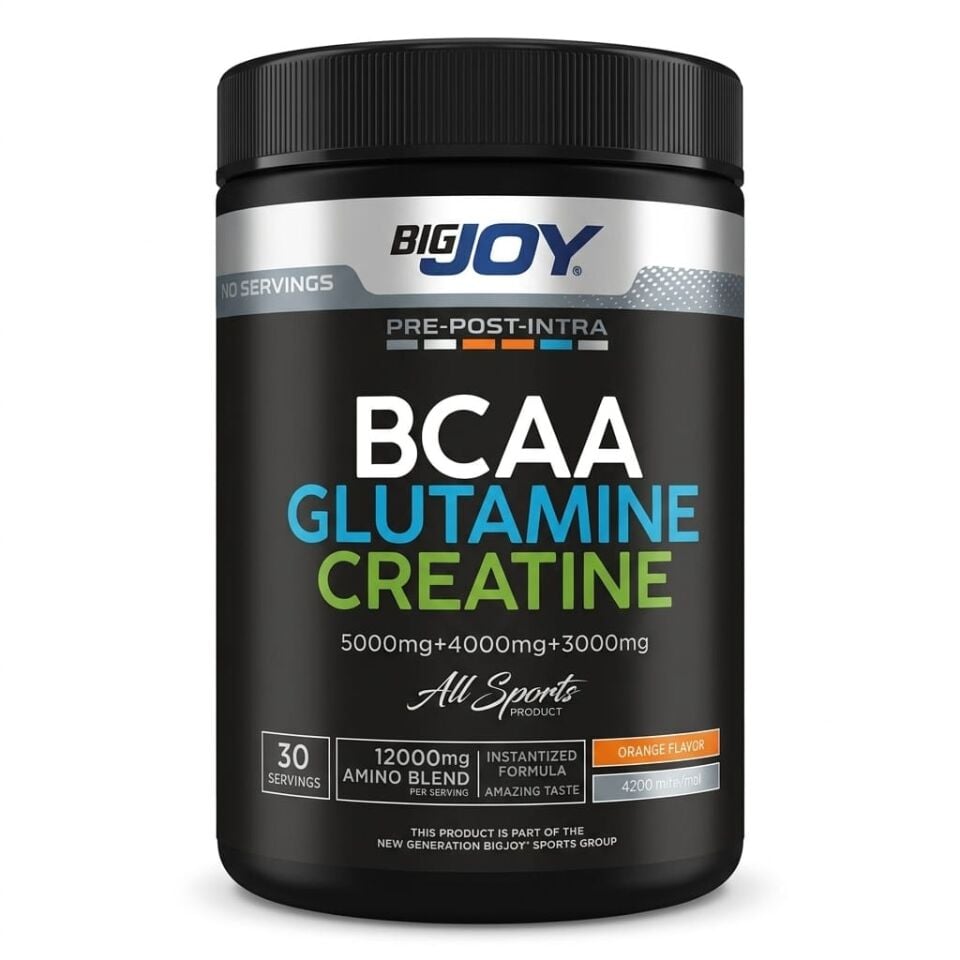 Kreatin + Bcaa + Glutamin Portakal Aromalı 480 g 30 Servis Amino Asit
