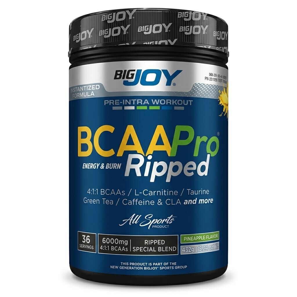 Amino Asit Bcaa Pro Ripped Ananas Aroma 432g 36 Servis
