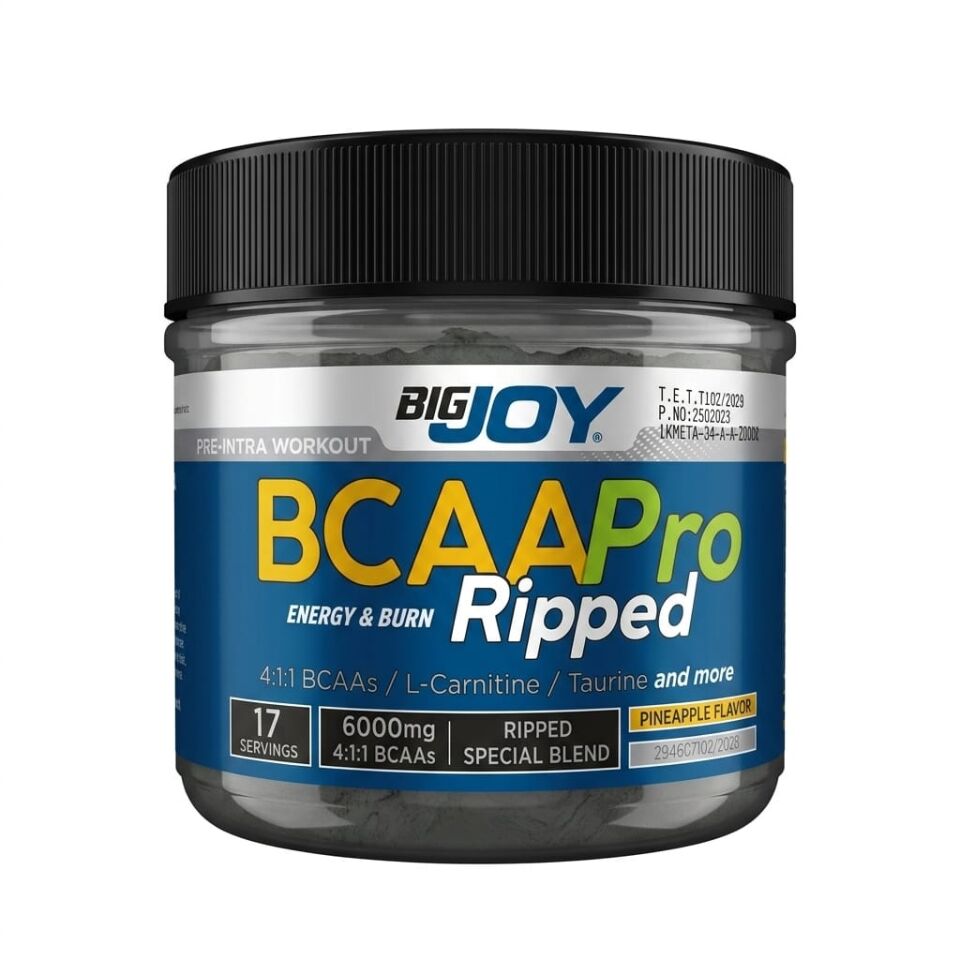 Bcaapro Ripped 204g 17 Servis Ananas Aroma MİX FORMULA Amino Asit