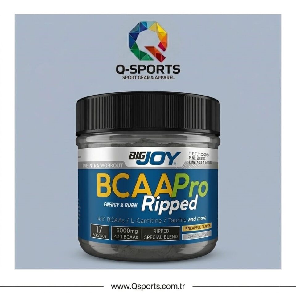Bcaapro Ripped 204g 17 Servis Ananas Aroma MİX FORMULA Amino Asit