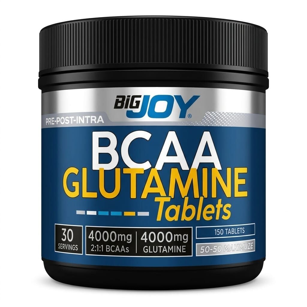 Bcaa+ Glutamine 150 TABLETS 30 Servis Amino Asit
