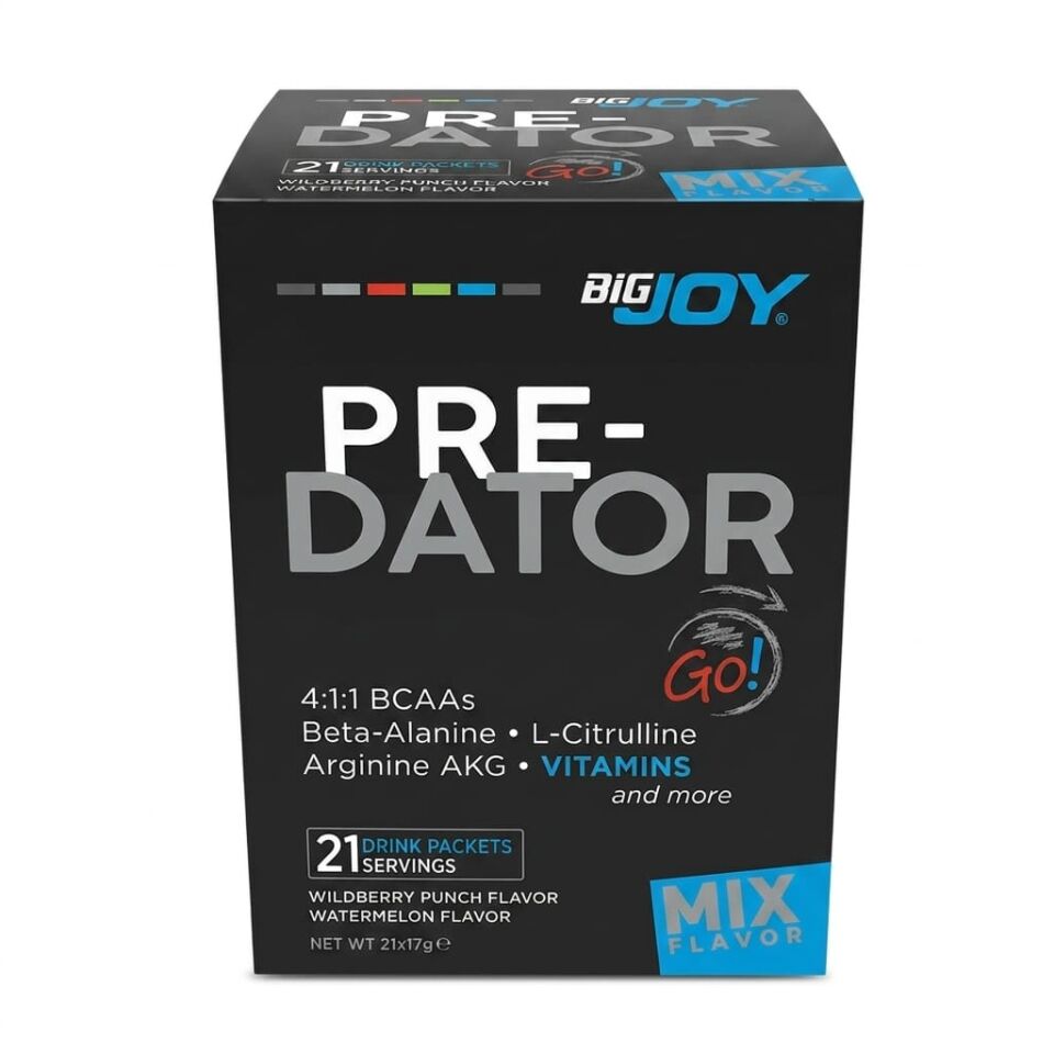 Predator Go! Mix Aroma 17g x 21 Sachet Preworkout