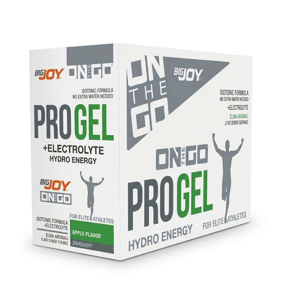 On The Go Body Pro Gel Elma Aromalı 24 Servis Enerji Jeli