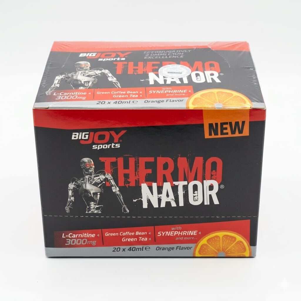 L-karnitin Thermo Nator Portakal Aromalı 40ml×20 Ampul 3000 Mg L-carnitine