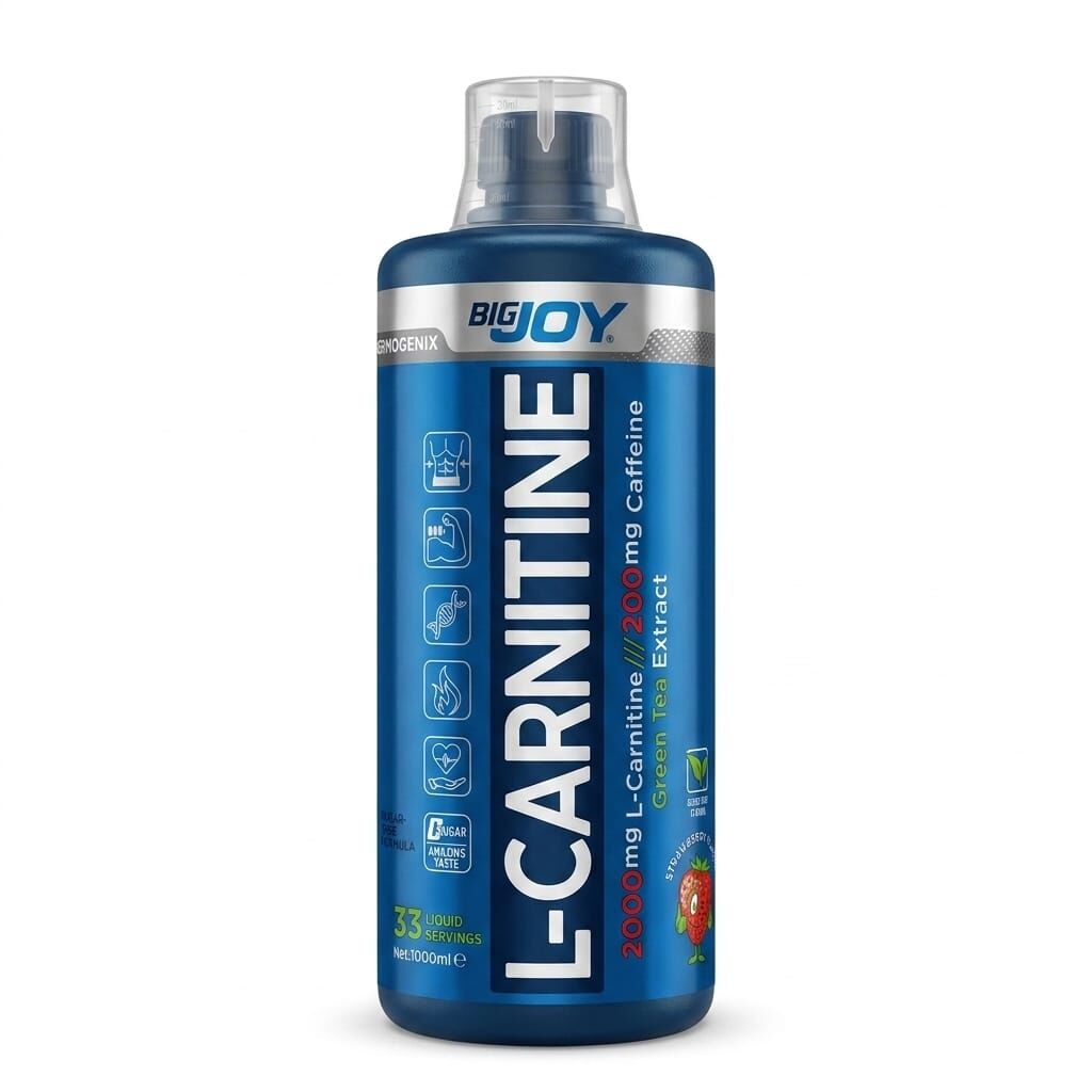 L-Karnitin Çilek Aromalı 1000 ml L-Carnitine 2000 mg