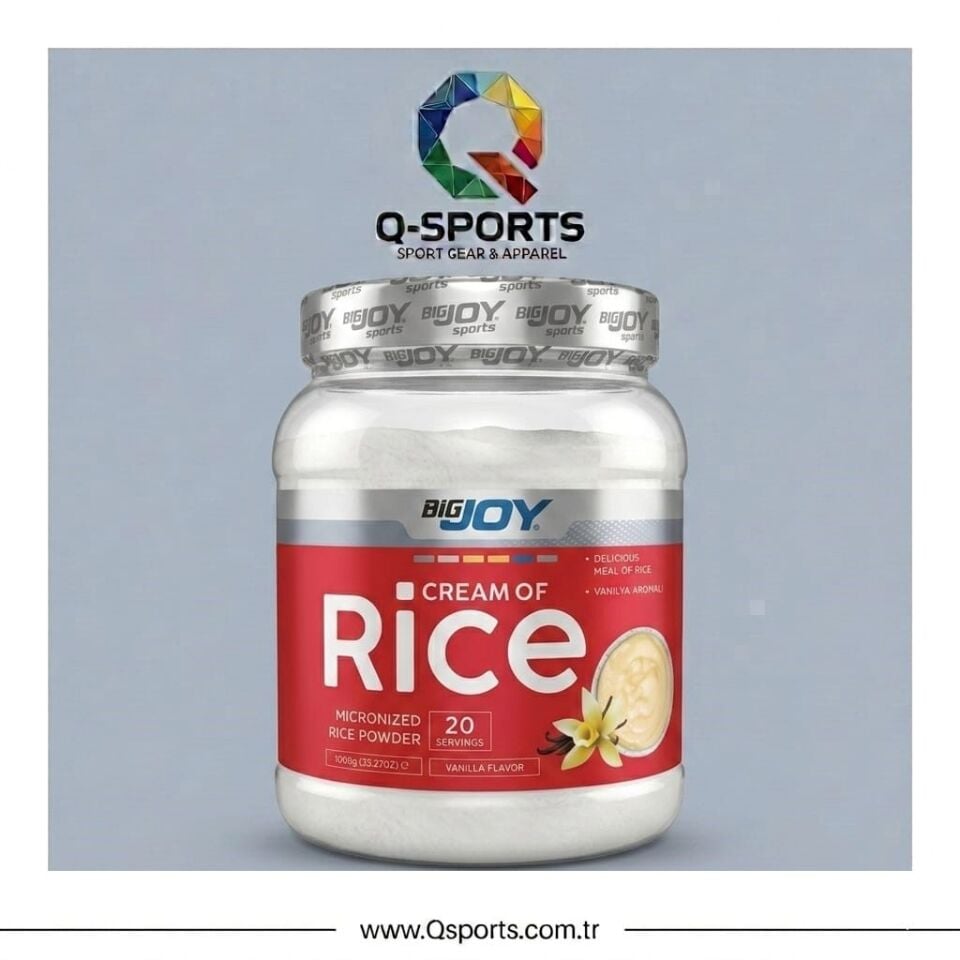Cream Of Rıce Vanilya 1000g Pirinç Kreması 20 Servis- Karbonhidrat