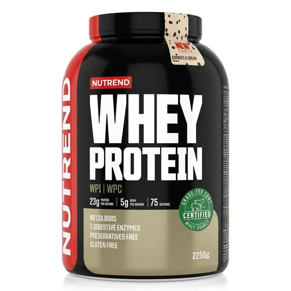 Nutrend Whey Protein 2250 Gr Kurabiye Aromalı Whey Protein Tozu