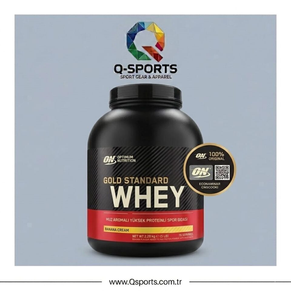Optimum Gold Standart Whey 2280 Gr Muz Aromalı Protein Tozu