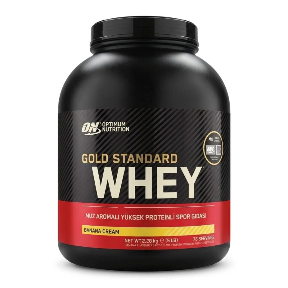Optimum Gold Standart Whey 2280 Gr Muz Aromalı Protein Tozu