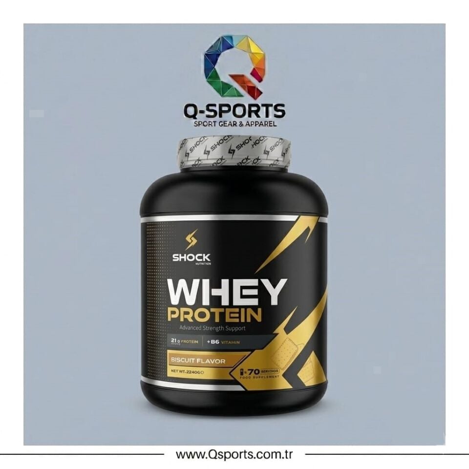 Shock Nutrition Whey 2240 Gr 70 Servis Bisküvi Protein Tozu