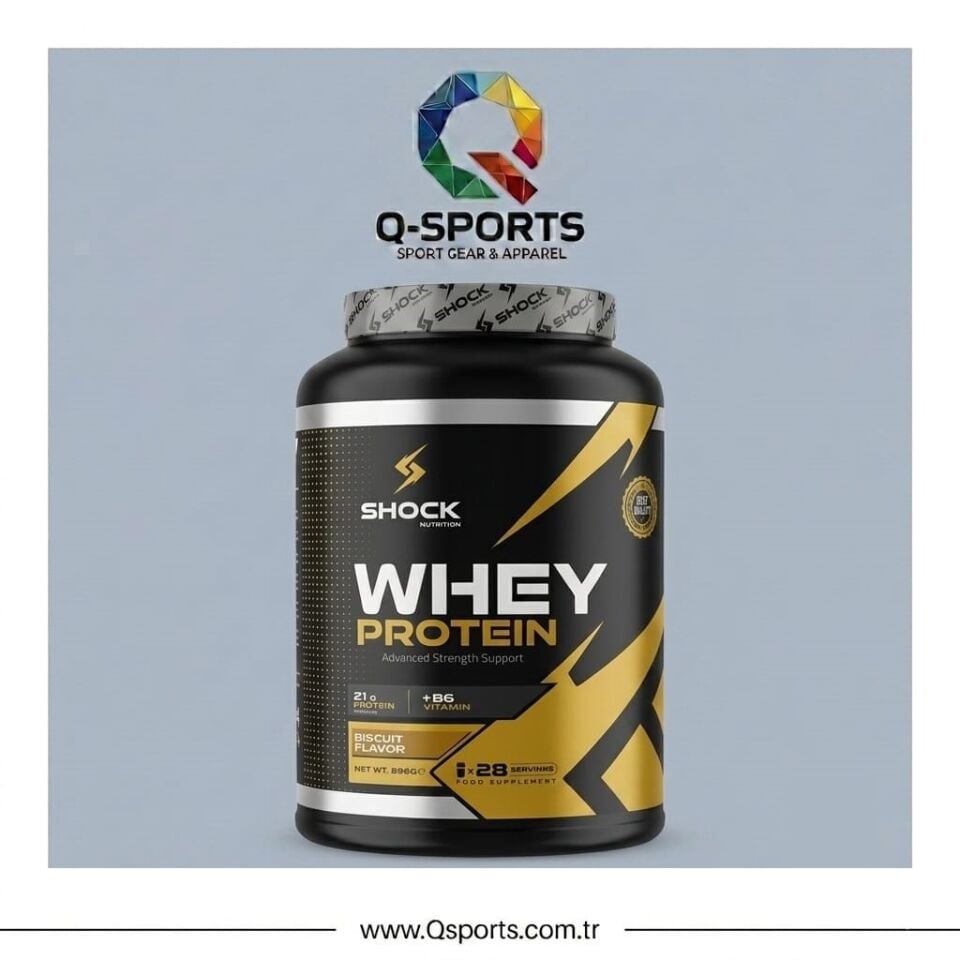 Shock Nutrition Whey 896 Gr 28 Servis Bisküvi Protein Tozu