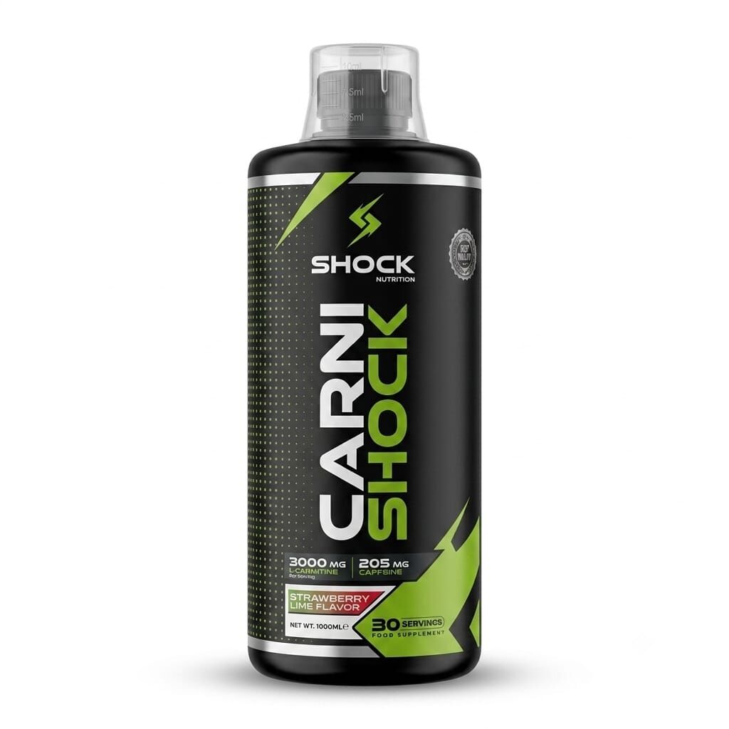 Carni Shock L-Karnitin 3000 mg Çilek Limon 1000 ml