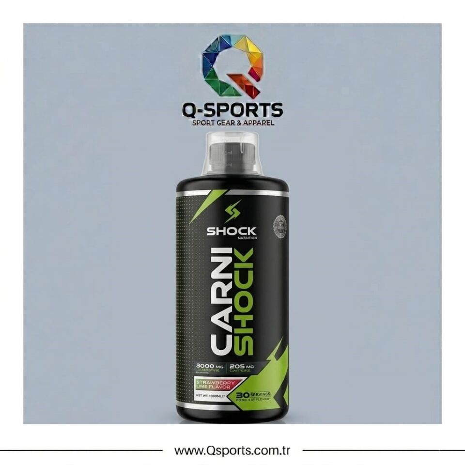 Carni Shock L-Karnitin 3000 mg Çilek Limon 1000 ml