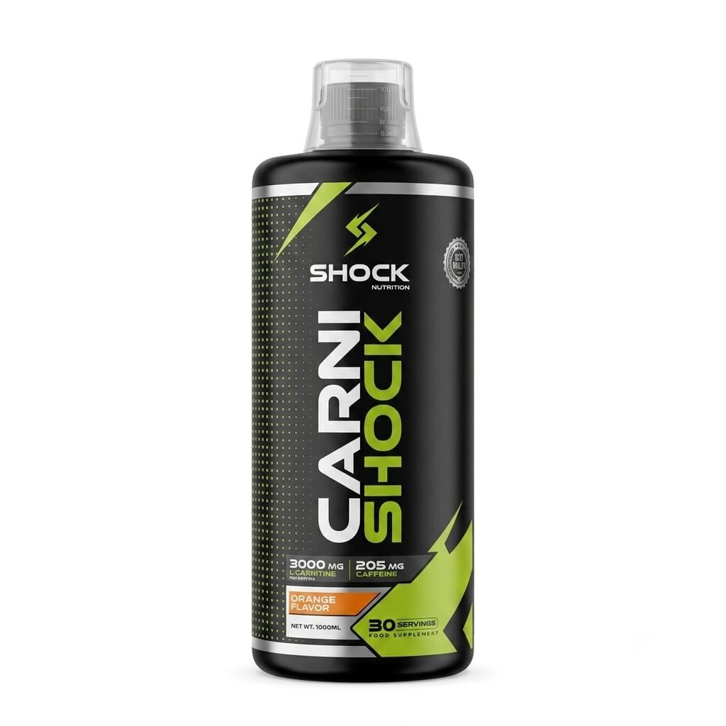 Carni Shock L-Karnitin 3000 mg Portakal 1000 ml