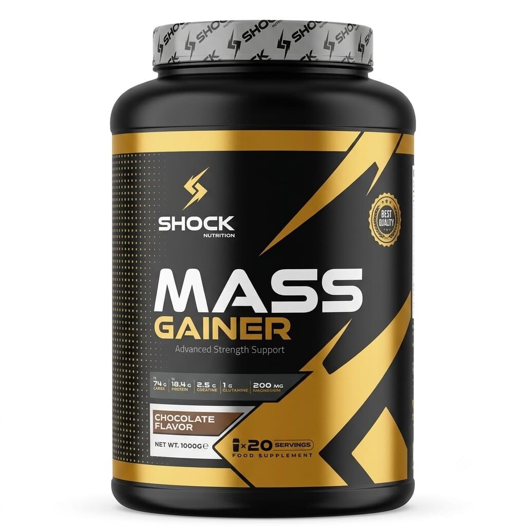 Shock Nutrition Mass Gainer 1000 Gr Çikolata Aromalı