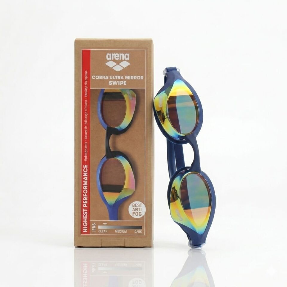 Arena Cobra Ultra Swipe Mr Unisex Mavi Yüzücü Gözlüğü