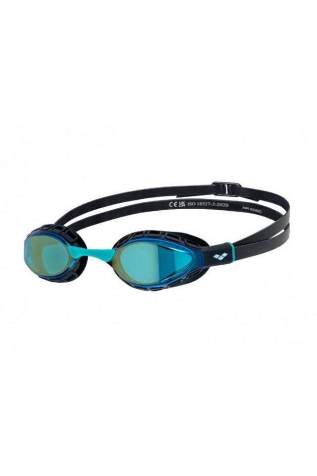 Arena Air Sonic Mirror Unisex Yüzücü Gözlüğü Mavi/Siyah