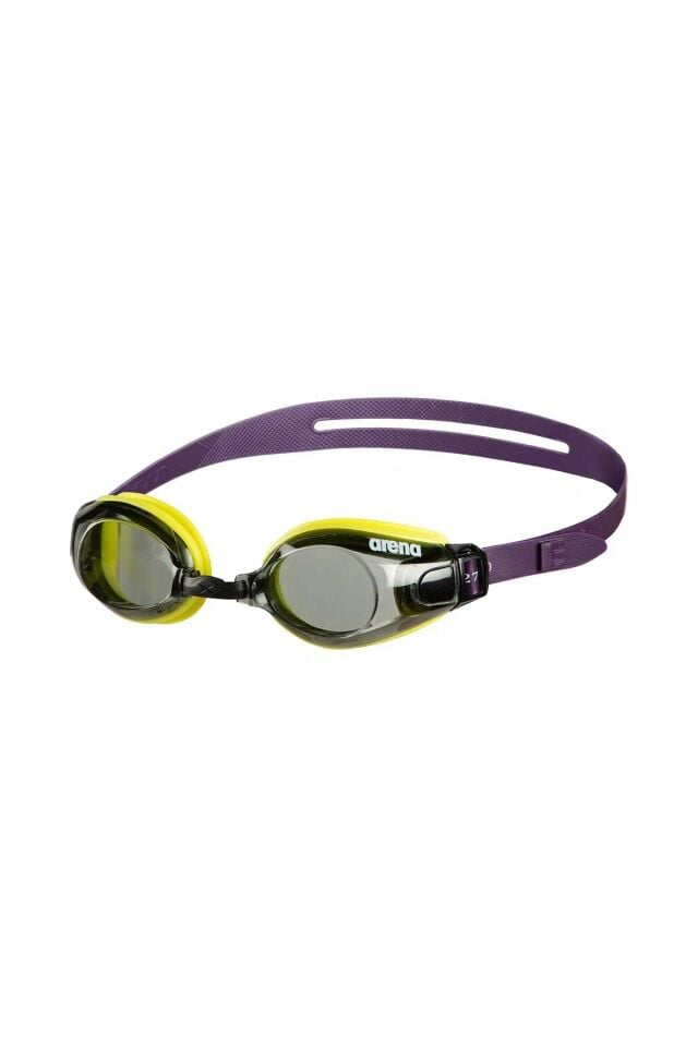 Arena Zoom X-Fit Unisex Yüzücü Gözlüğü Gri/Sarı