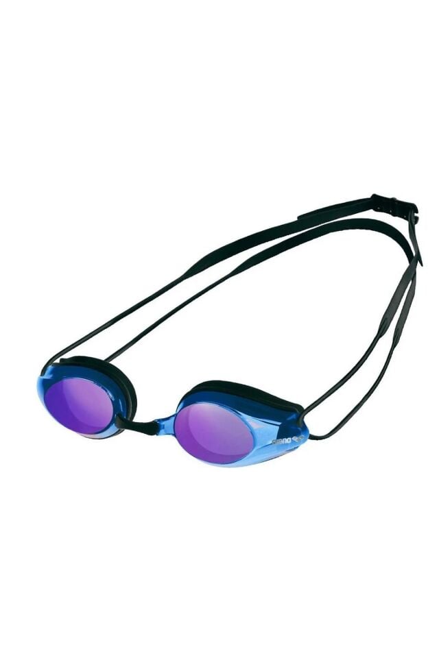 Arena Tracks Mirror Unisex Yüzücü Yarış Gözlüğü Sarı/Mor