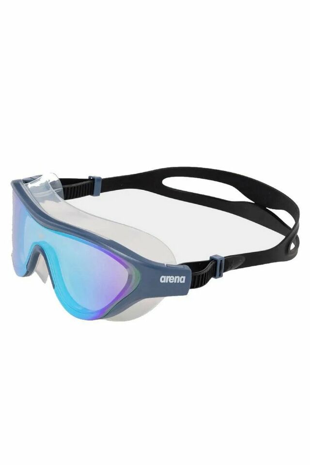 Arena The One Mask Mirror Unisex Yüzücü Gözlüğü Mavi