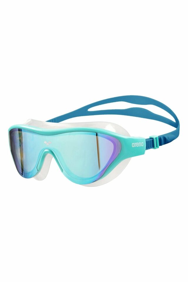 Arena The One Mask Mirror Unisex Yüzücü Gözlüğü Mavi