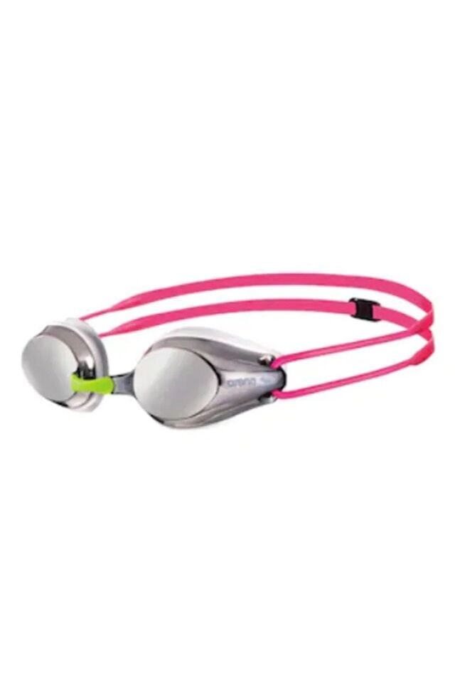 Arena Tracks Mirror Unisex Çocuk Yüzücü Gözlüğü Gri/Pembe