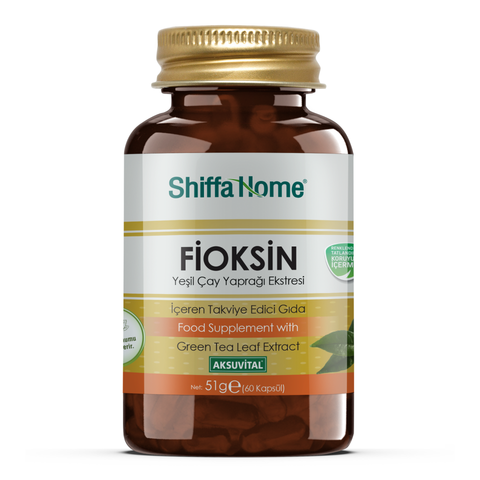 AksuVital Shiffa Home Fioksin Yeşil Çay Yaprağı Ekstresi 51g 60 Tablet