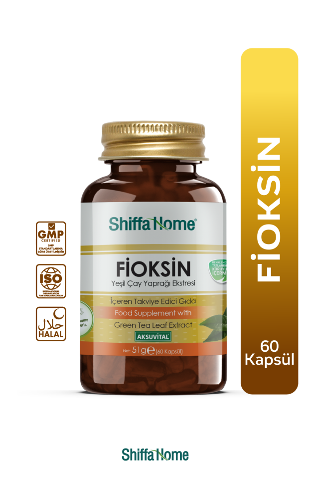AksuVital Shiffa Home Fioksin Yeşil Çay Yaprağı Ekstresi 51g 60 Tablet